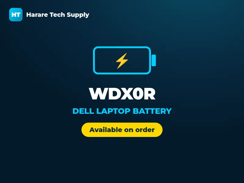 WDX0R Battery for Dell Inspiron 13 5368, 5378, 15 5565