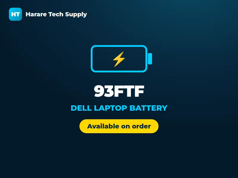 93FTF Battery for Dell Latitude 3400, 3500
